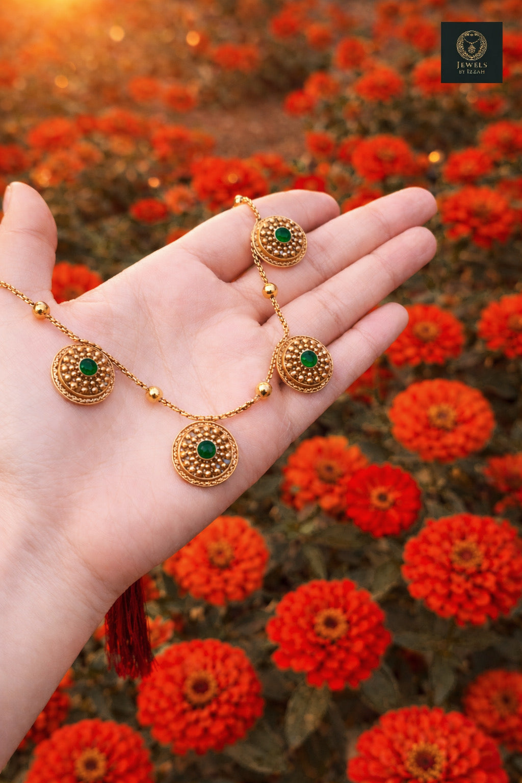 TRADITIONAL NANGELI NECKLACE SET