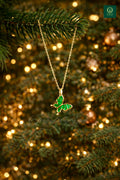STAINLESS STEEL SIMPLE BUTTERFLY NECKLACE SET