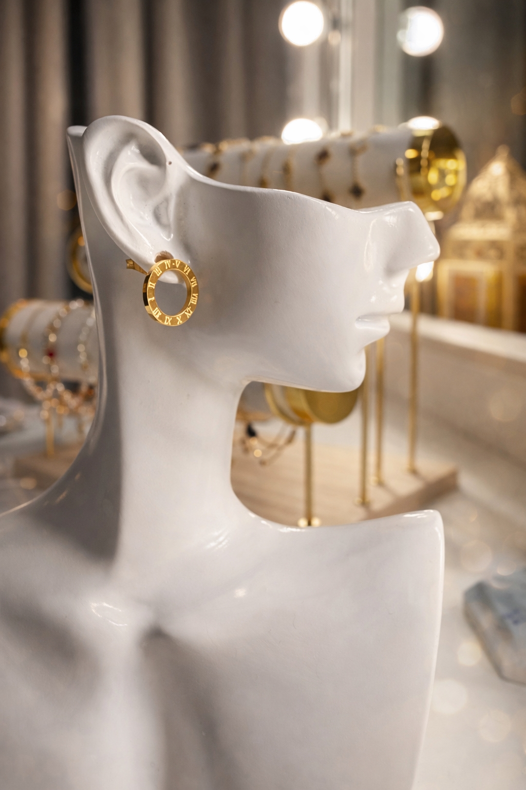 INSPIRED ROMAN COIN NECKLACE SET