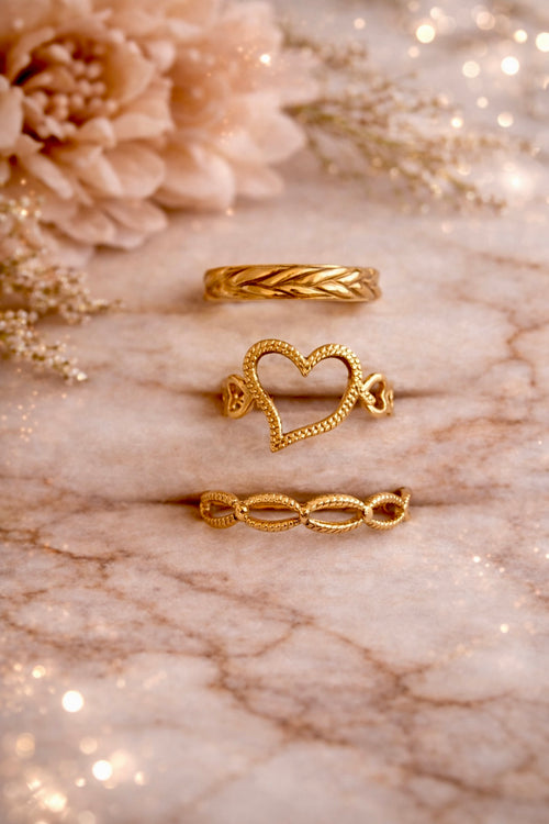 3 PIECE ETERNAL LOVE STACK