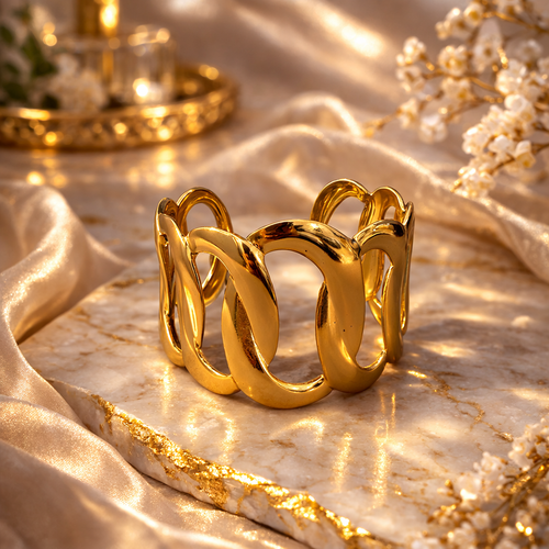 AURORA LOOP CUFF BRACELET