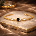 OPAL NOIR CHAIN BRACELET