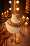 ROYAL PEARL TEMPLE CHOKER SET
