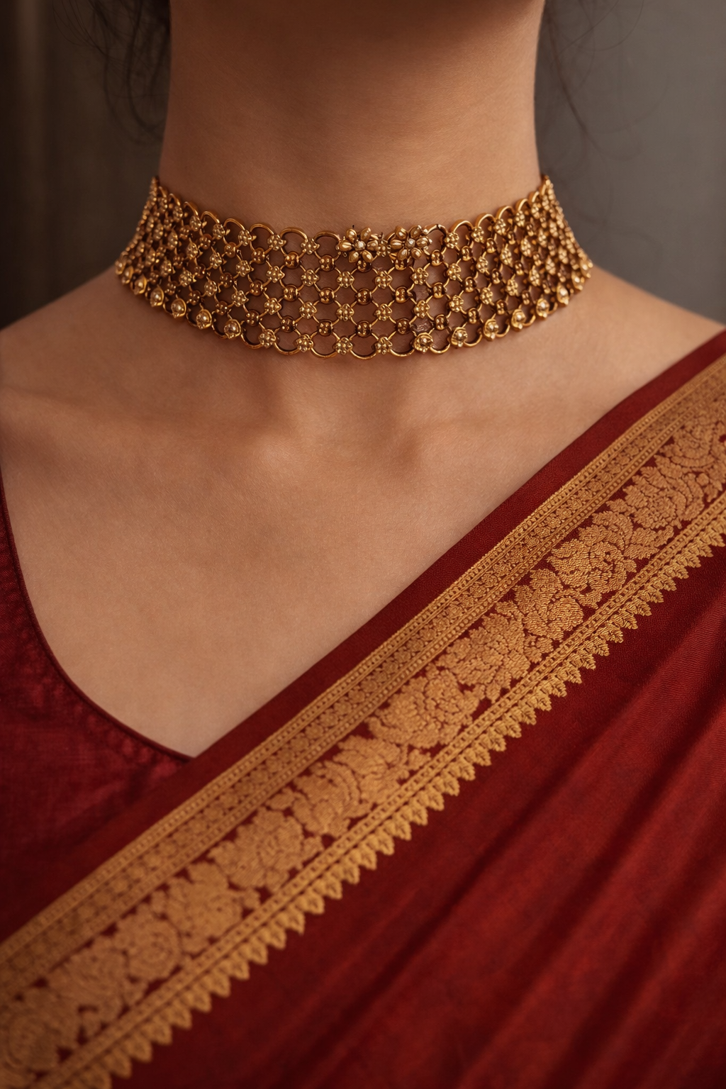 ROYAL MESH HERITAGE CHOKER