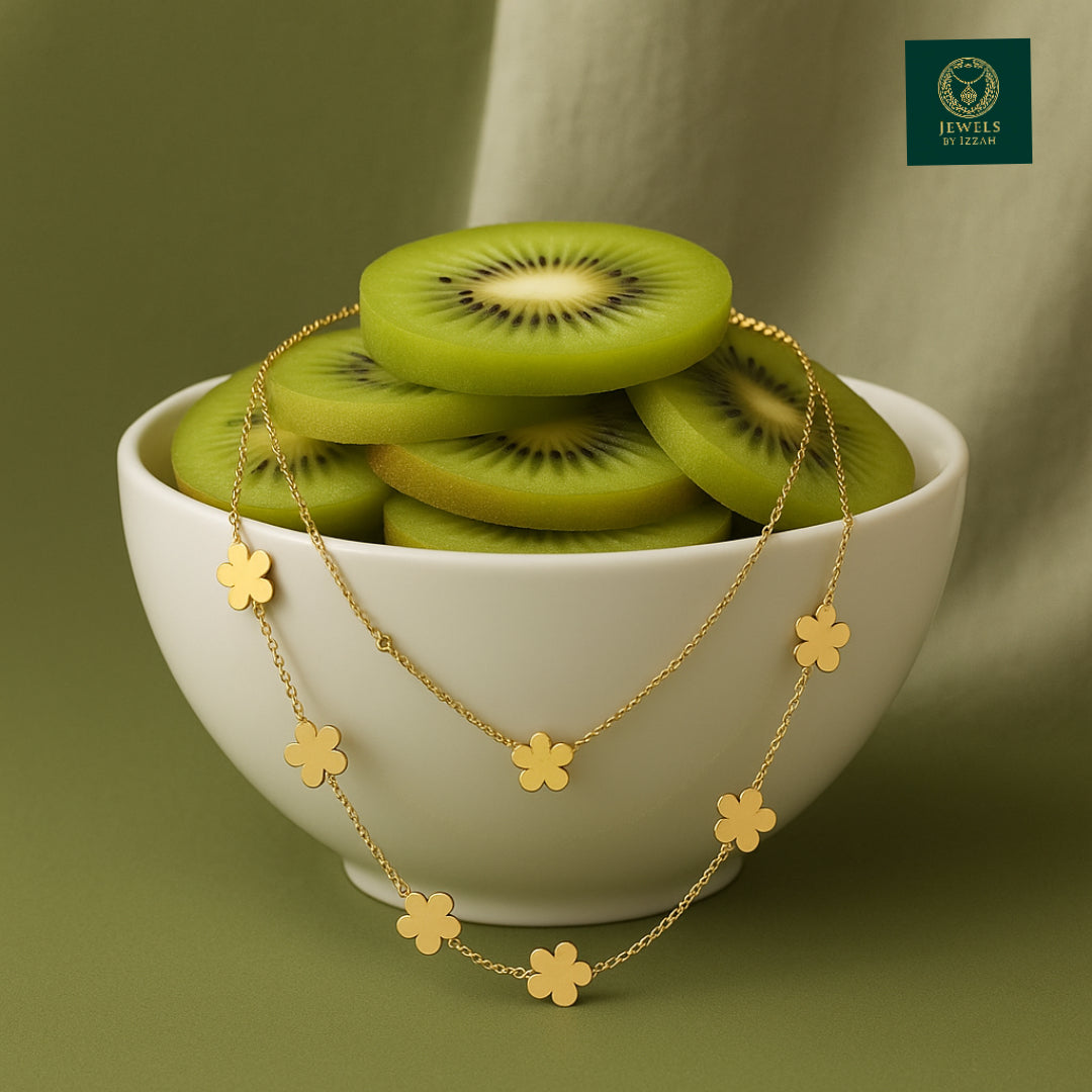 FLORA CHARM LONG CHAIN