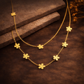 FLORA CHARM LONG CHAIN