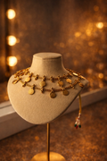 TRADITIONAL COIN CHARM CHOKER