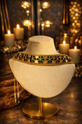 TRADITIONAL GREEN PETAL CHOKER