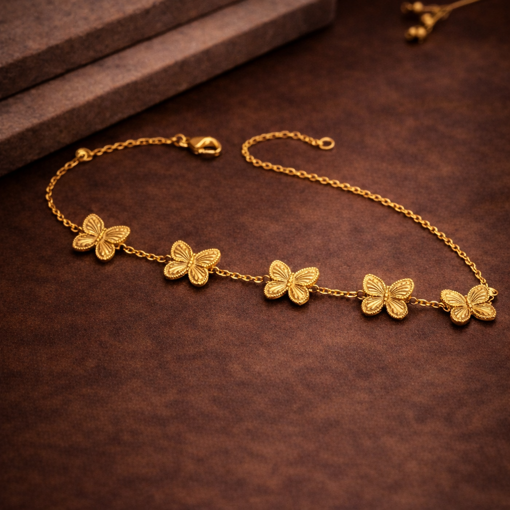 BUTTERFLY CHAIN BRACELET