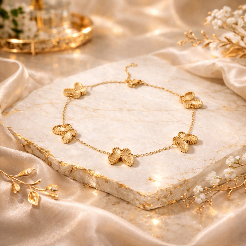 BUTTERFLY CHAIN BRACELET