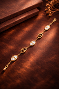 AURORA OVAL LINK BRACELET