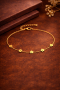 GOLDEN DAISY CHAIN BRACELET