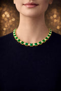 EMERALD ROYALE TENNIS NECKLACE