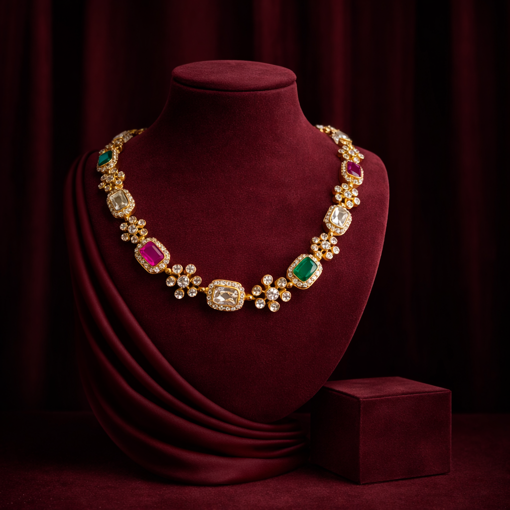 ROYAL PRISM AD NECKLACE SET