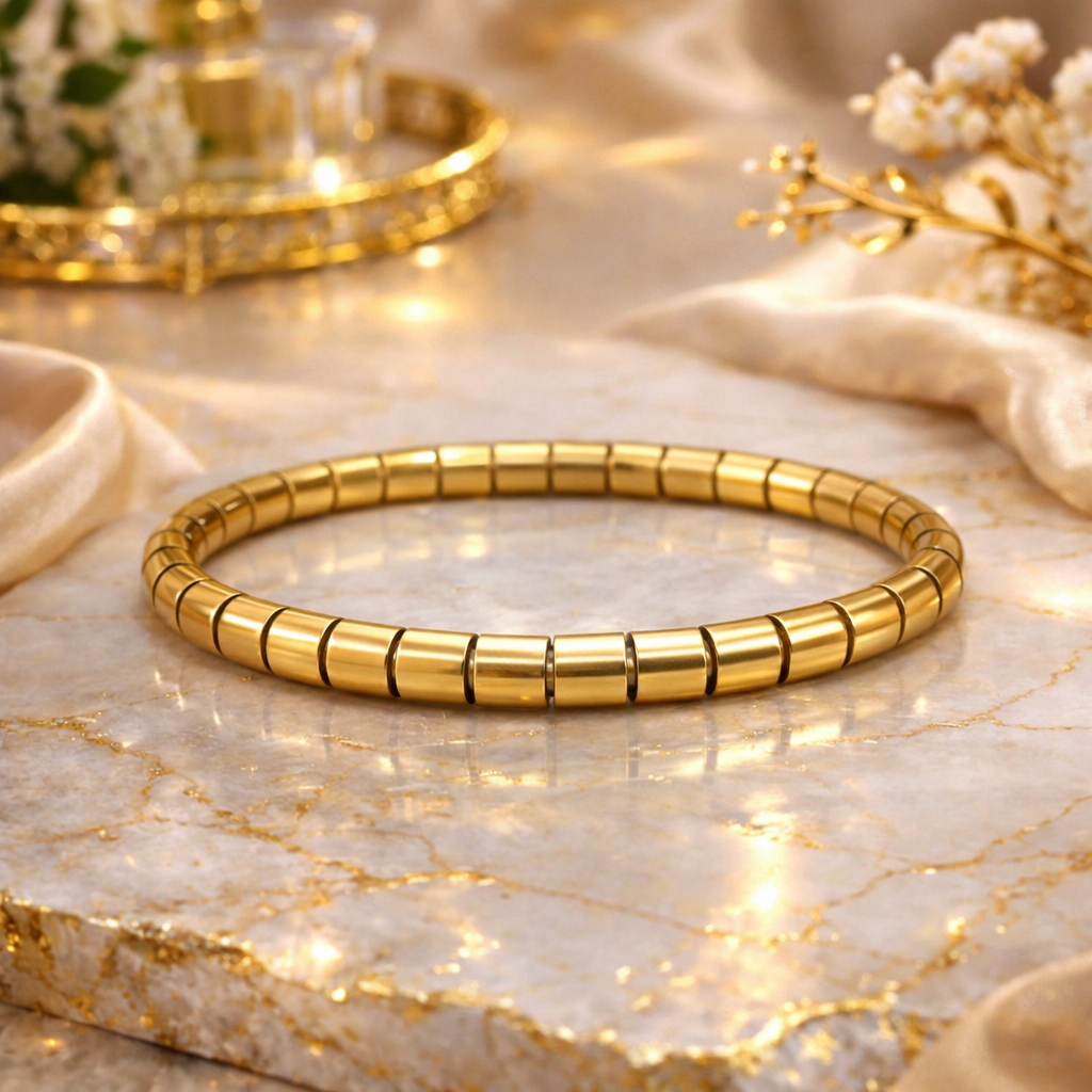 GOLDEN WAVE BRACELET
