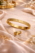 REGAL RIDGE BRACELET AND RING SET