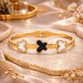 TRINITY BUTTERFLY GOLD BRACELET