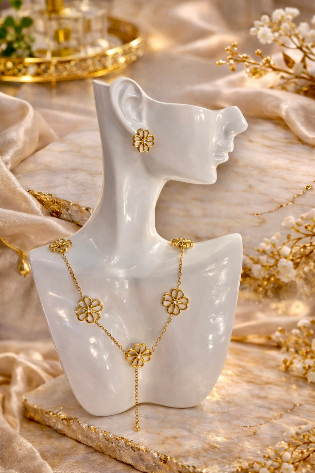 GOLDEN BLOSSOM SET