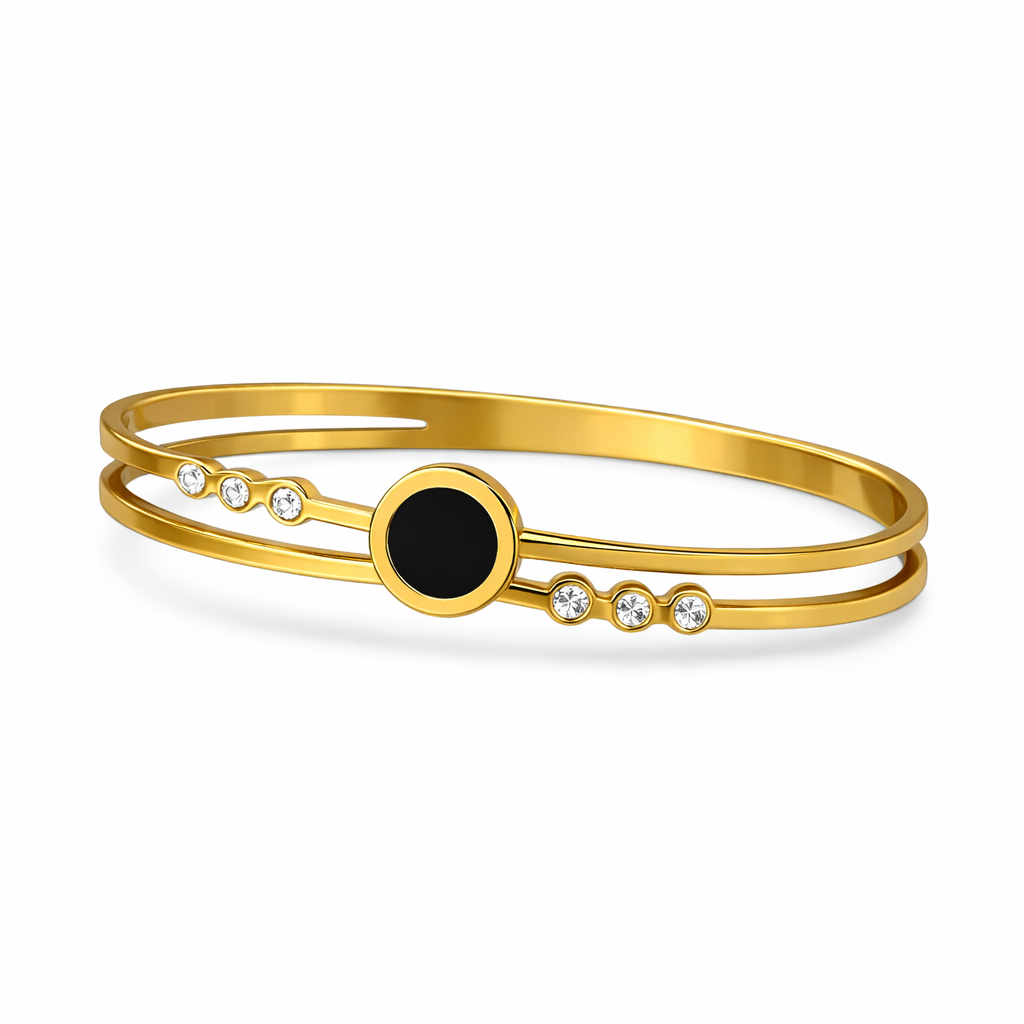 STELLAR CIRCLE OPEN BRACELET