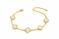 WHITE CLOVER BRACELET