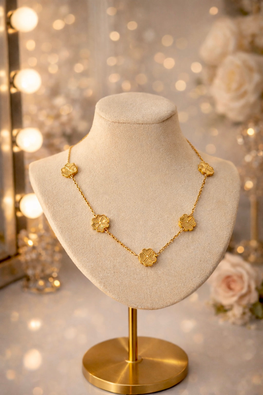 FLORAL ELEGANCE NECKLACE SET