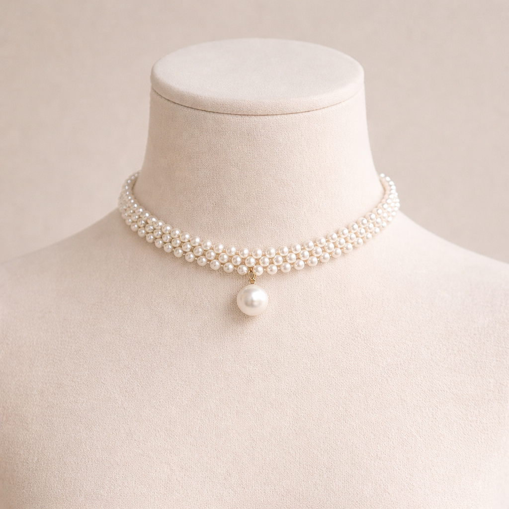 FAUX PEARL NECKLACE